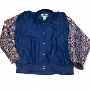 Out Brook Blue Silk Garment